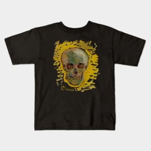 Skull by Van Gogh Kids T-Shirt